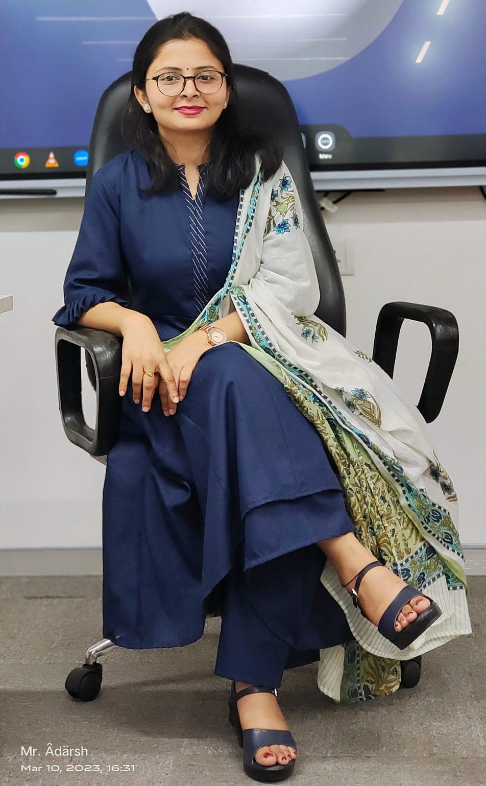Anju Prajapati, founder of Name Sangam