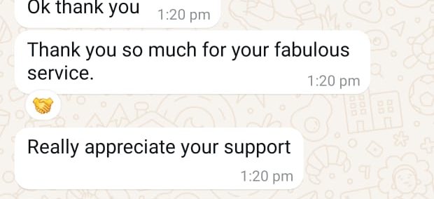 A parent, on the service in their own words