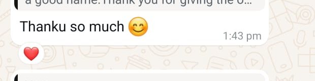 A parent, after the report reached them